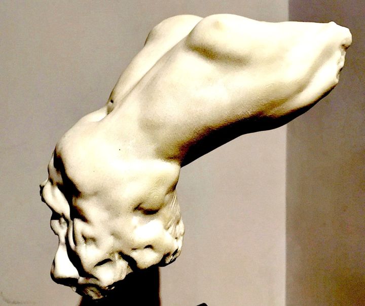 Sculpture intitulée "BUSTE DE FEMME" par Jean-Luc Celereau De Clercq, Œuvre d'art originale, Résine