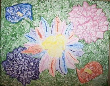 Painting titled "In Bloom" by J.Leigh, Original Art,