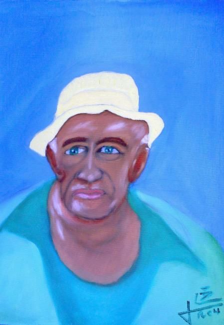 Pintura titulada "Gran father" por Jose Luis Guerra, Obra de arte original,