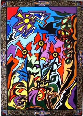 Peinture intitulée "01010033x.jpg" par Jllafond, Œuvre d'art originale,