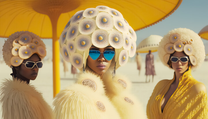 Digital Arts titled "Néo-Pop 2" by Jean Luc Michon, Original Artwork, AI generated image