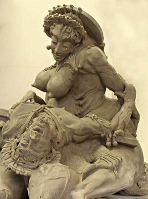 Sculptuur getiteld "Ptrav.jpg" door Jean Louis Ricaud, Origineel Kunstwerk, Keramiek