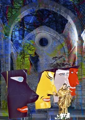 Arts numériques intitulée "adoration" par Jean-Marc Domengieux, Œuvre d'art originale,