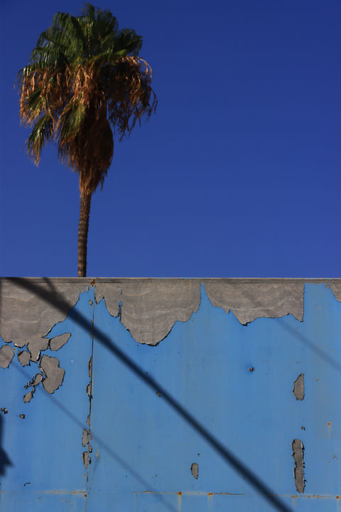 Photographie intitulée "blues de Syracuse" par Jean-Marie Virat, Œuvre d'art originale, Photographie numérique