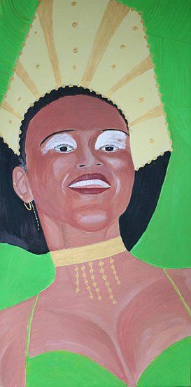 Peinture intitulée "carnaval" par Jmg, Œuvre d'art originale,