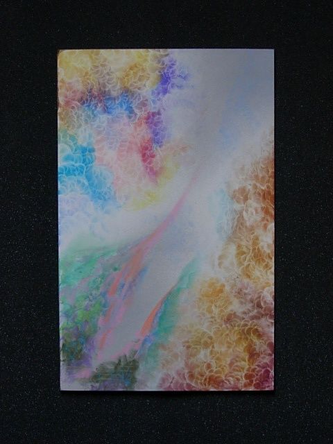 Картина под названием "cascade" - Jmmixt, Подлинное произведение искусства