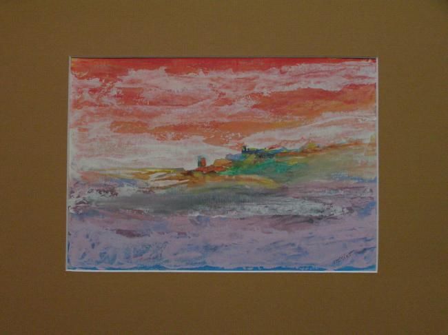 Peinture intitulée "chaud et froid" par Jmmixt, Œuvre d'art originale