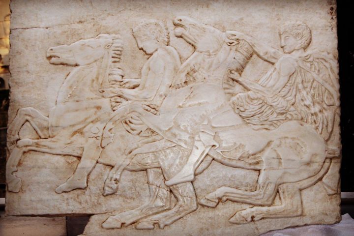 Escultura titulada "Horsemen" por Yiannis Mpalopoulos, Obra de arte original
