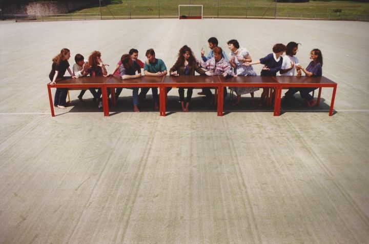 Fotografie getiteld "la Cène vue de face…" door Brasier Jeanoel, Origineel Kunstwerk, Niet gemanipuleerde fotografie