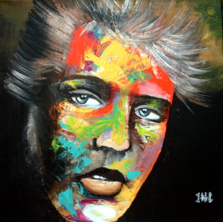 Painting titled "elvis-le-king-jpg.j…" by Jean-Noel Cognet, Original Artwork