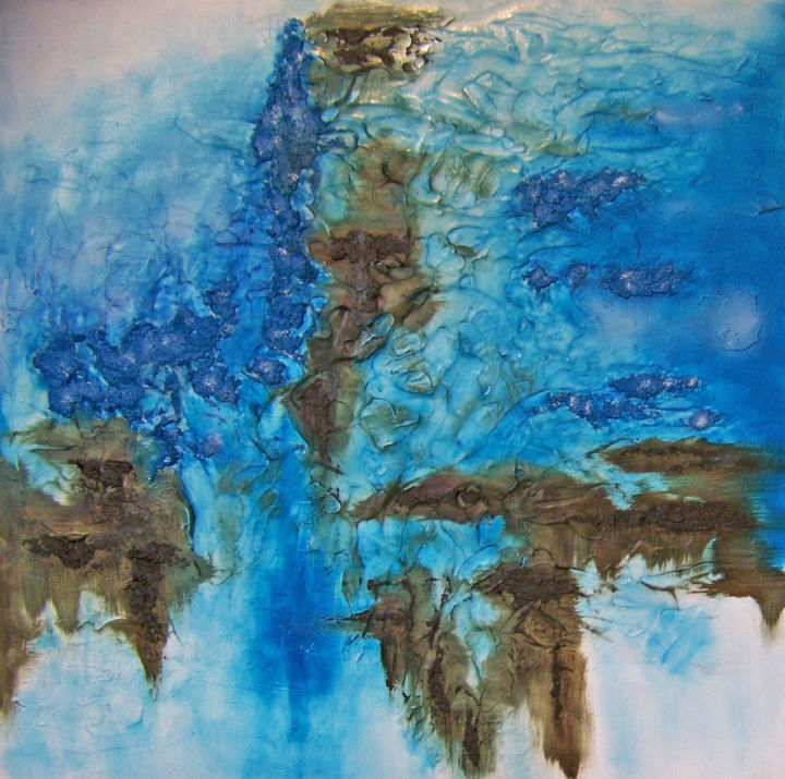 Peinture intitulée "Free my Soul II" par Jo Moore, Œuvre d'art originale, Huile