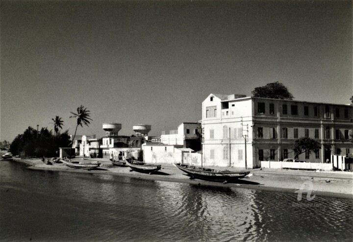 「Senegal - Saint-Lou…」というタイトルの写真撮影 Joachim Mewsによって, オリジナルのアートワーク, アナログ写真