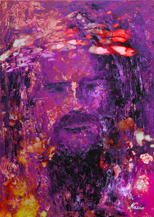 Arts numériques intitulée "Christ Roi 3 espiri…" par Jialba, Œuvre d'art originale, Photographie numérique
