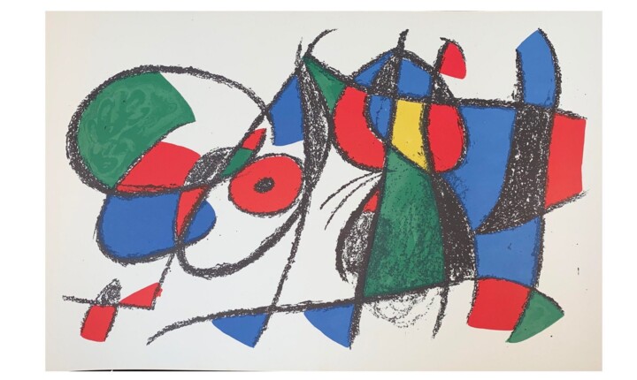 Obrazy i ryciny zatytułowany „Originale Non Firma…” autorstwa Joan Miró, Oryginalna praca, Litografia