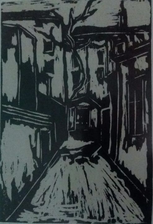 Printmaking titled "Panorama" by Joana, Original Artwork