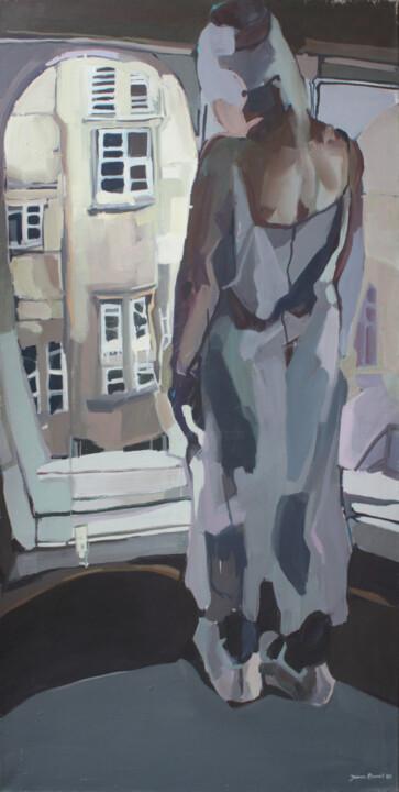Pintura titulada "Psyche II" por Joanna Burnat-Madejczyk, Obra de arte original, Oleo