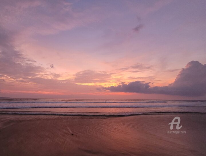Photography titled "Beach_sunset" by Joanna Lizbeth, Original Artwork, Digital Photography