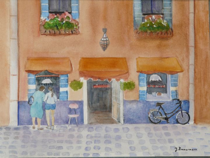 Peinture intitulée "Burano" par Joanna Z, Œuvre d'art originale