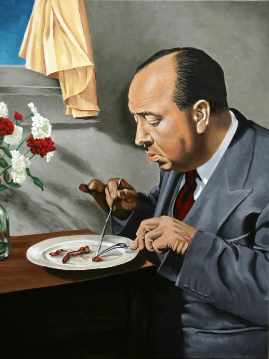 Картина под названием "Llepafils" - Joanra Canosa, Подлинное произведение искусства, Масло