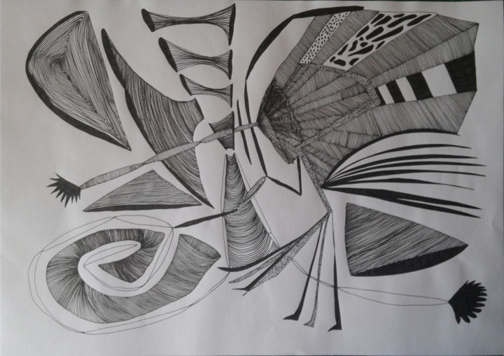 Drawing titled "Sem Título" by João Sousa, Original Artwork