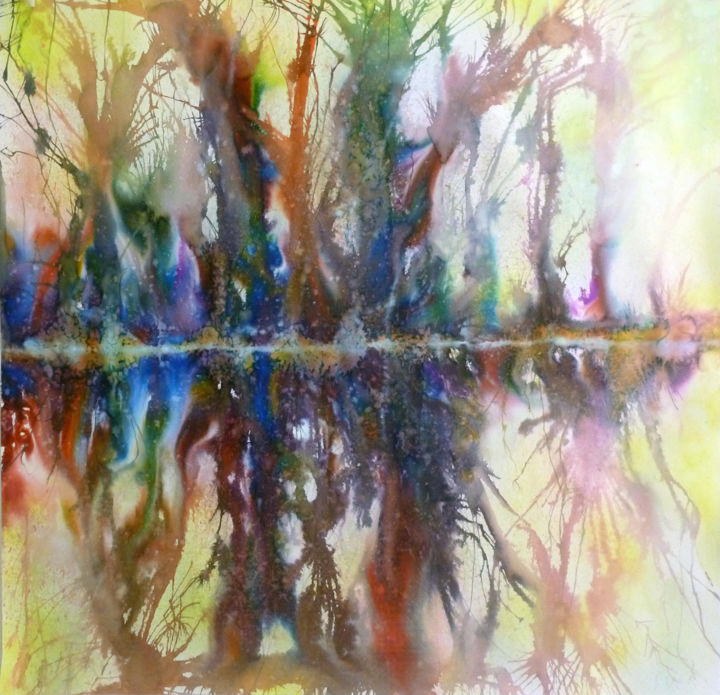 Painting titled "5-serie-color-field" by João Feijó, Original Artwork