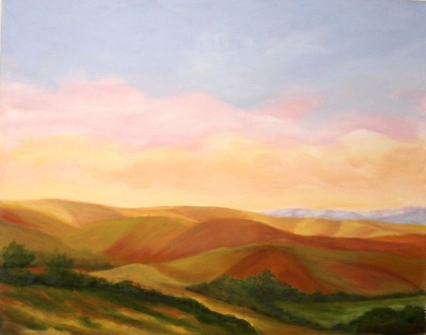 Painting titled "Paisagem" by Joao Garcia, Original Artwork