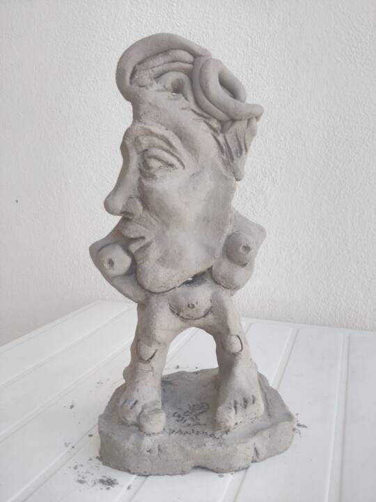 雕塑 标题为“Sculpture woman por…” 由Joaquín A. Sales, 原创艺术品, 陶瓷