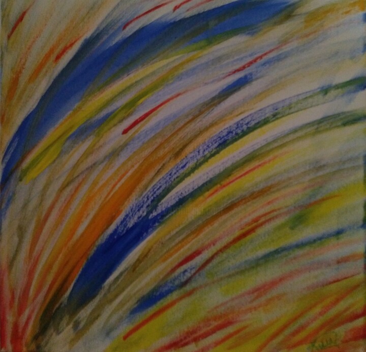 Painting titled "401 Luz En Colores.…" by Jobsephin, Original Artwork, Acrylic
