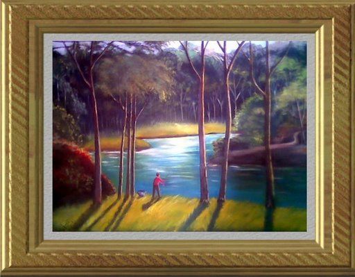 Pintura intitulada "ATgAAAAKCkgwR0b6mog…" por Joca Matos, Obras de arte originais,