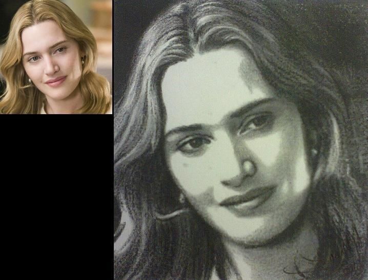 Desenho intitulada "kate-wislet-2.jpg" por Joca Matos, Obras de arte originais