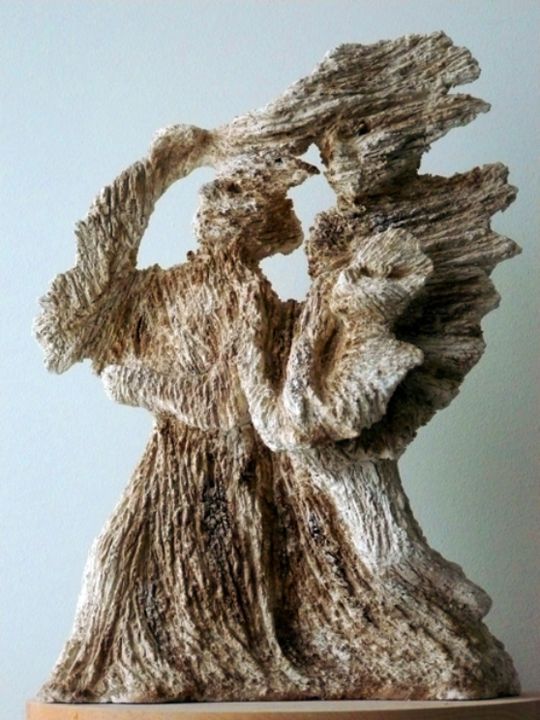 Sculpture intitulée "12-where-grescuit-3…" par Jocelyne Violet, Œuvre d'art originale