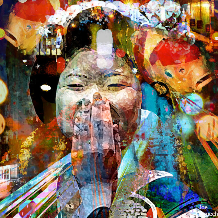 Digital Arts titled "Miss Yamada's dream" by Joe Ganech, Original Artwork