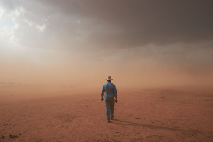 Fotografia intitolato "Drought Story" da Joel Pratley, Opera d'arte originale, Fotografia digitale