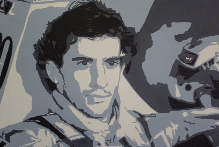 Schilderij getiteld "OST -80x120-senna-d…" door Joelma Pinheiro, Origineel Kunstwerk