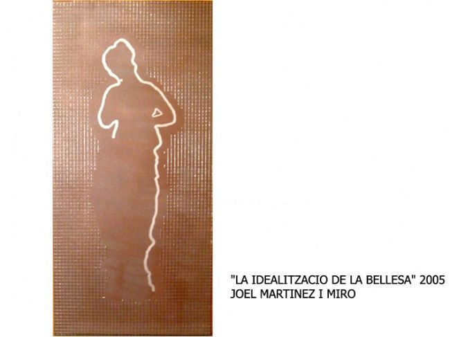 Painting titled "La idealització de…" by Joel M Miró, Original Artwork, Oil