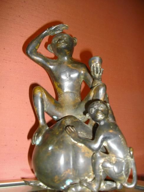 Sculpture intitulée "bronze japonai" par Jeff, Œuvre d'art originale