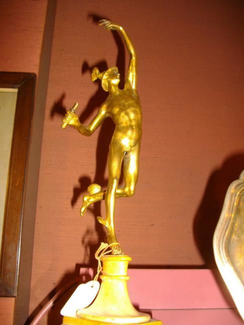 Sculpture intitulée "bronze doree italie…" par Jeff, Œuvre d'art originale