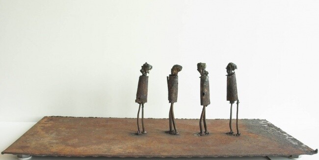 Sculpture titled "Boys" by Johan Jonsson, Original Artwork
