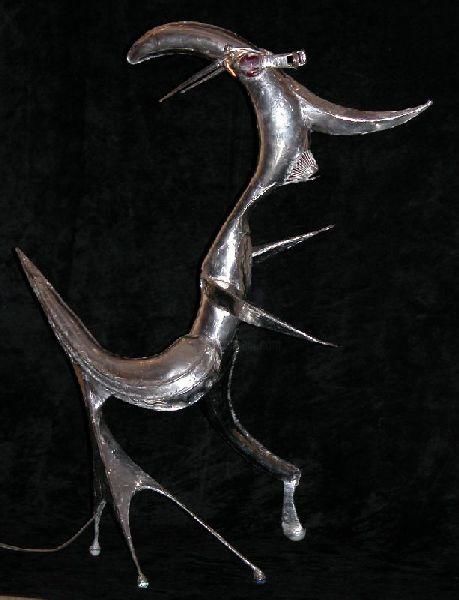 Sculpture intitulée "Redeye" par Johan Nieuwborg, Œuvre d'art originale, Techniques mixtes