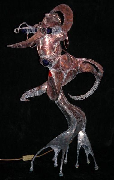 Sculpture intitulée "African safari" par Johan Nieuwborg, Œuvre d'art originale, Métaux