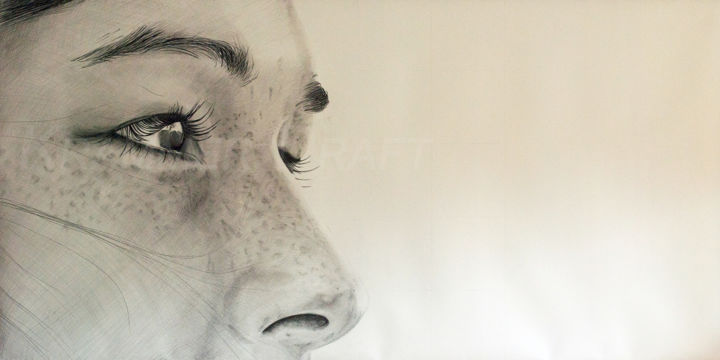 Drawing,  39.4x78.7 in 