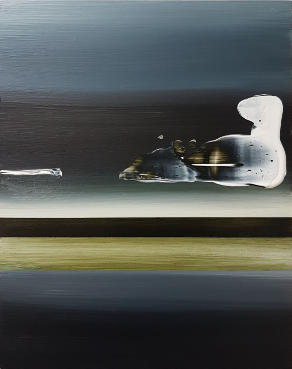 Painting titled "176" by Johanna Marie Schimming, Original Art, Acrylic