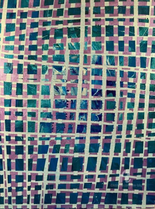 Картина под названием "Individuality – C" - John Long, Подлинное произведение искусства, Акрил