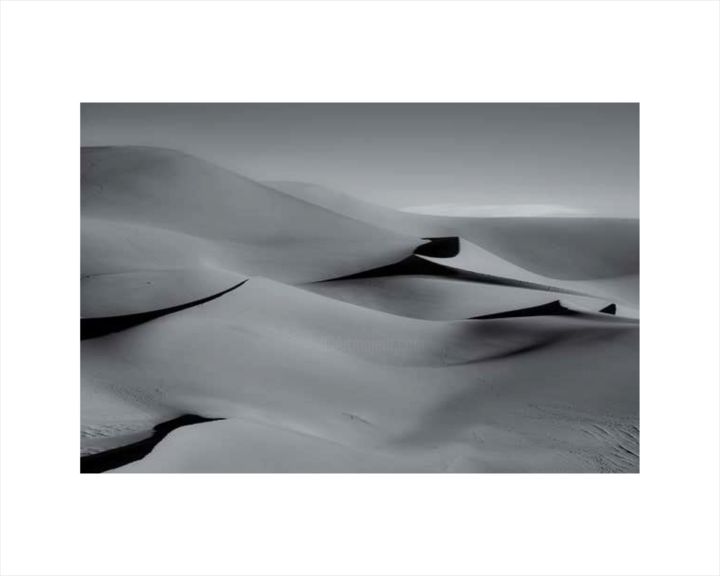 Photography titled "Sand Dune" by John Rodman, Original Art, Digital Photography Mounted on Cardboard