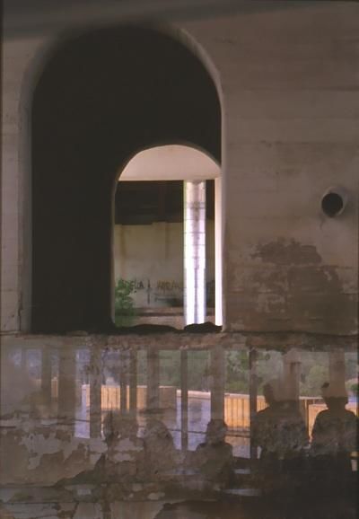 Fotografie mit dem Titel "Arches with Reflect…" von John Michael Kearney, Original-Kunstwerk