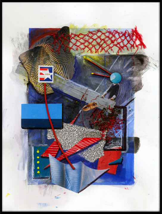 Collages titled "Formula Obsession N…" by John Paul, Original Artwork, Acrylic