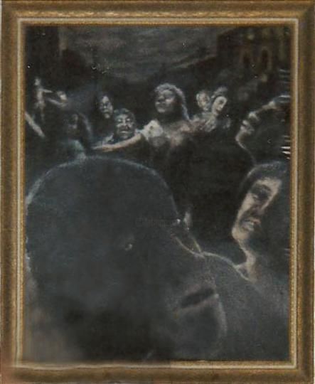Malarstwo zatytułowany „Second Coming” autorstwa John Van Es, Oryginalna praca, Olej