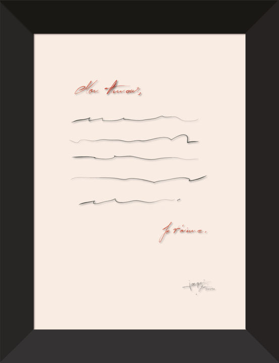Arts numériques intitulée "les jumelles" par Joaquim Vidal, Œuvre d'art originale, Travail numérique 2D