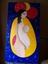 Pintura titulada "MULIER GRAVIDA" por Joli, Obra de arte original, Oleo