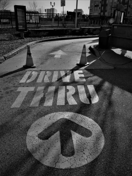 Photographie intitulée "Demolition DRIVE TH…" par Jon Cox, Œuvre d'art originale, Photographie numérique